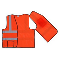 Orange Mesh Break-Away Safety Vest